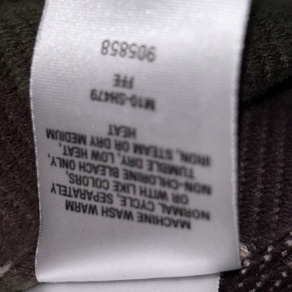 Cabelas Flannel Shirt Mens 4XLT Brown Plaid Button Down Heavy Hunting Outdoors - Picture 4 of 7